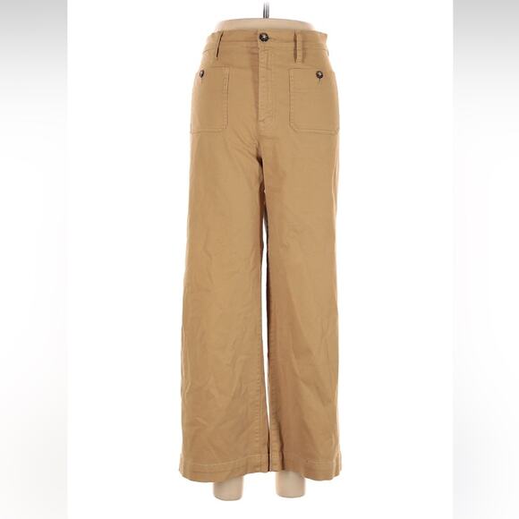 J Crew Sailor Slim Wide Leg Patch Pocket Pants - Picture 3 of 6